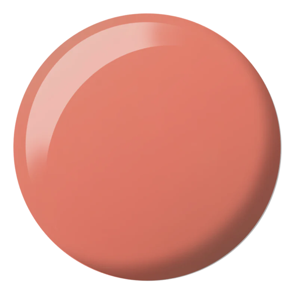 Swatch of 2462 Summa' Peach Duo By DND DC Gel