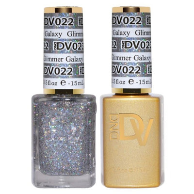 DND Gel & Polish Diva Duo - 022 Glimmer Galaxy