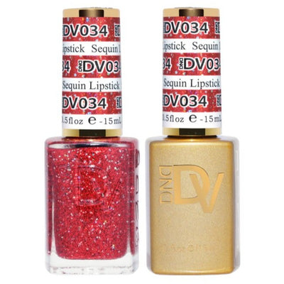 DND Gel & Polish Diva Duo - 034 Sequin Lipstick