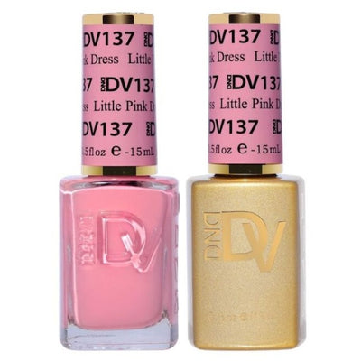 DND Gel & Polish Diva Duo - 137 Little Pink Dress