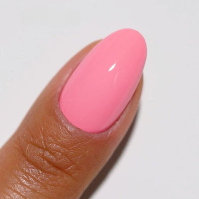 hands wearing 141 Classical Pink Diva Gel & Polish Duo by DND