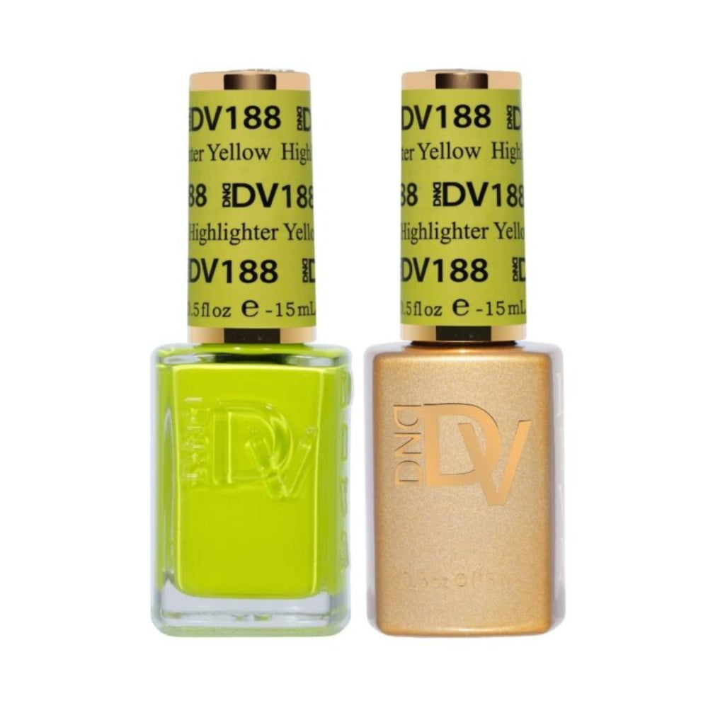 Shop DND Diva Gel 188 Highlighter Yellow | Single or Duo