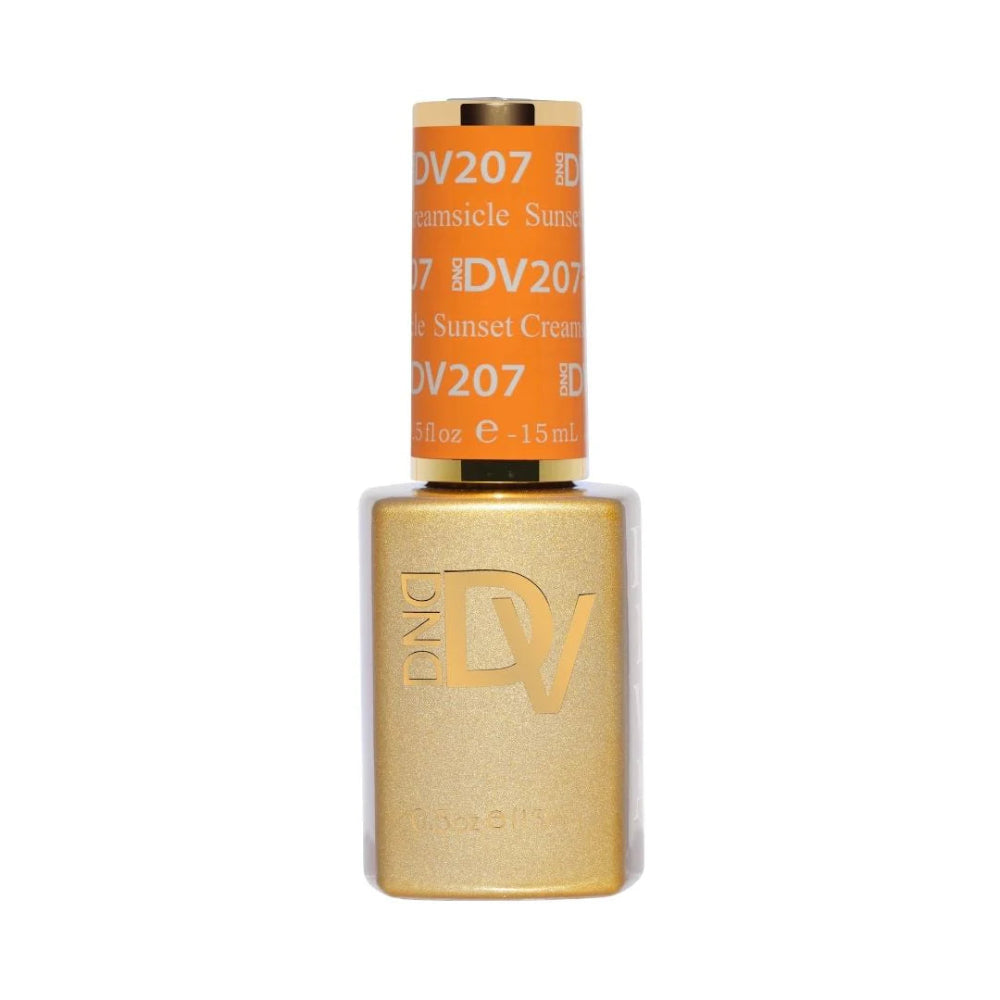 DND Diva 207 Sunset Creamsicle single Gel Polish