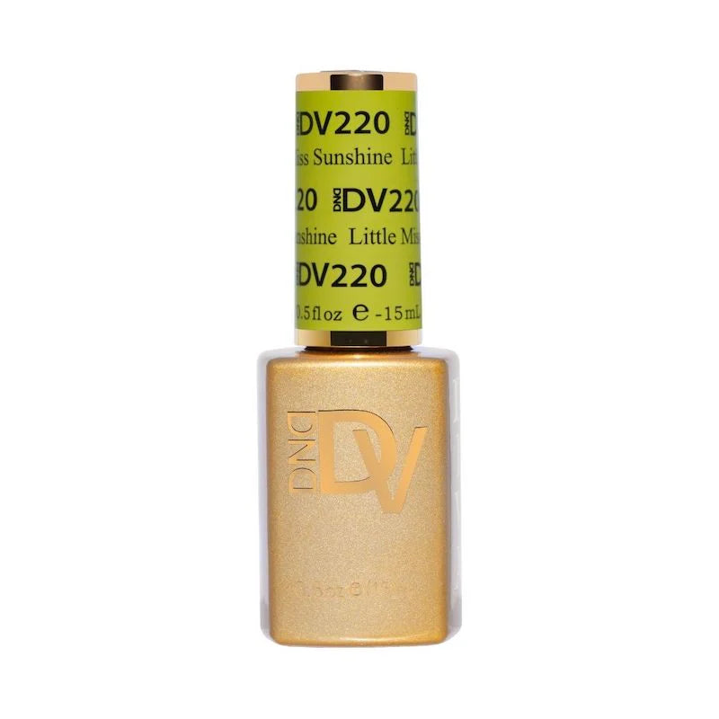 DND Diva Little Miss Sunshine single gel polish bottle