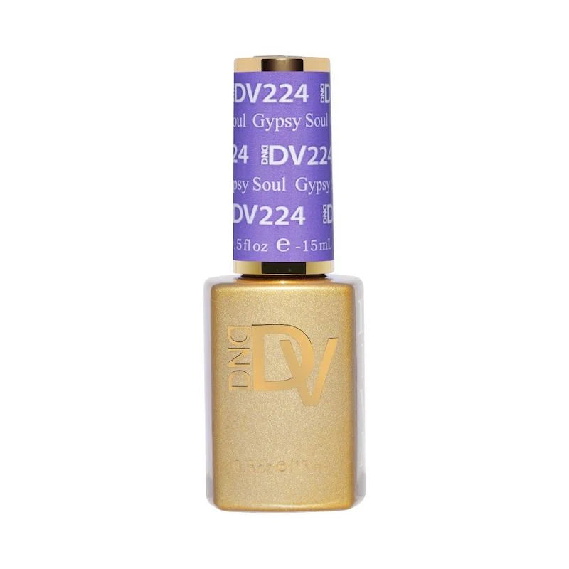 DND Diva 224 Gypsy Soul single gel polish bottle