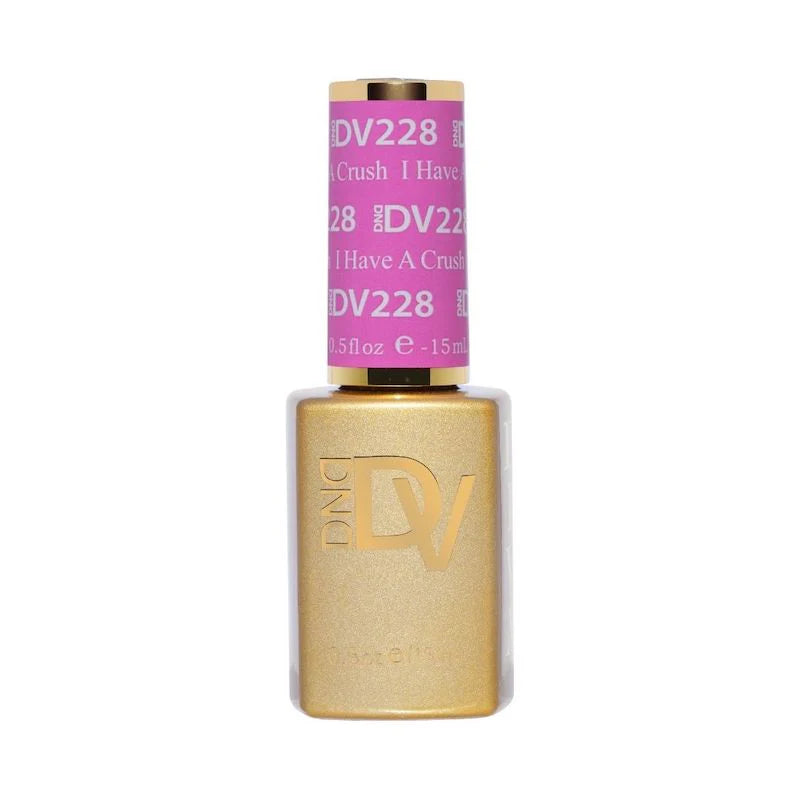 DND Diva 228 i have a crush single gel polish bottle