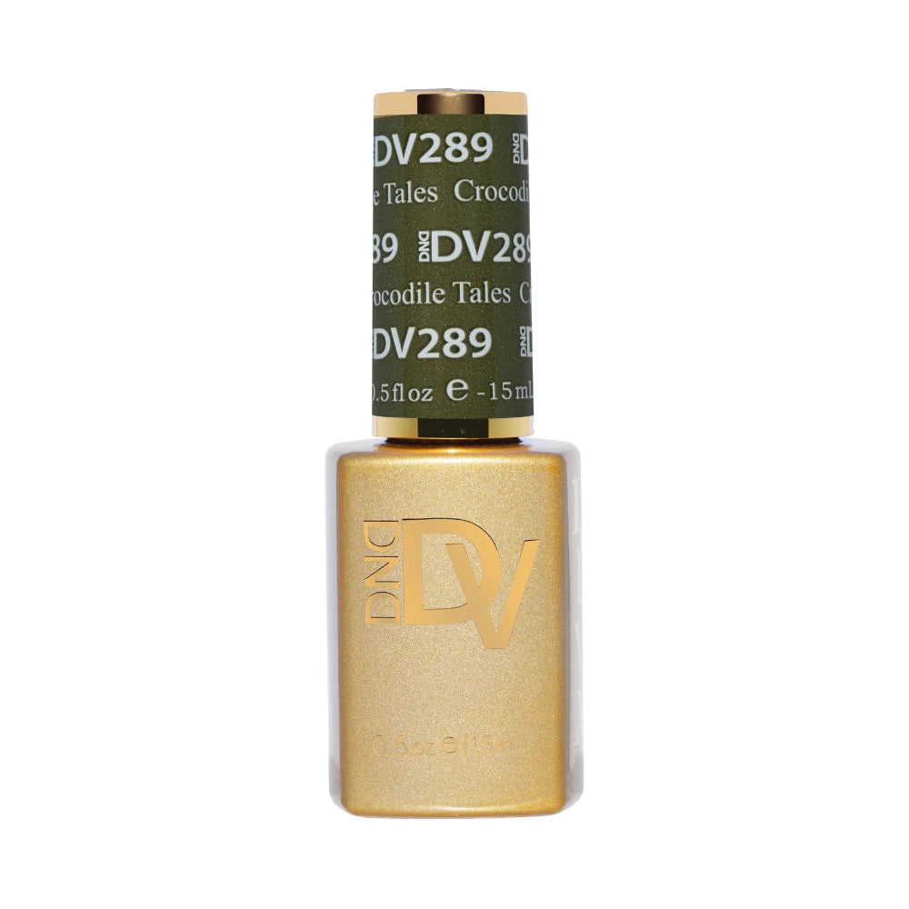 DND Diva Crocodile Tales 289 single gel polish bottle