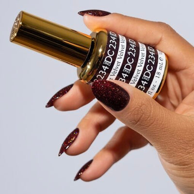 Hands Wearing Mermaid 234 Velvet By DND DC