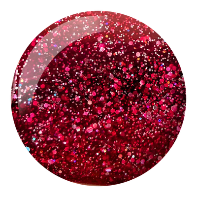 DND Duo gel polish 677 Red Ombre swatch