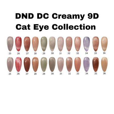 Creamy 9D Cat Eye Collection w/ Magnet by DND DC