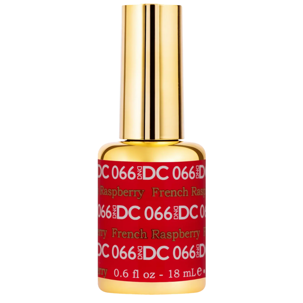 gel bottle of DND DC Gel - 066 French Raspberry