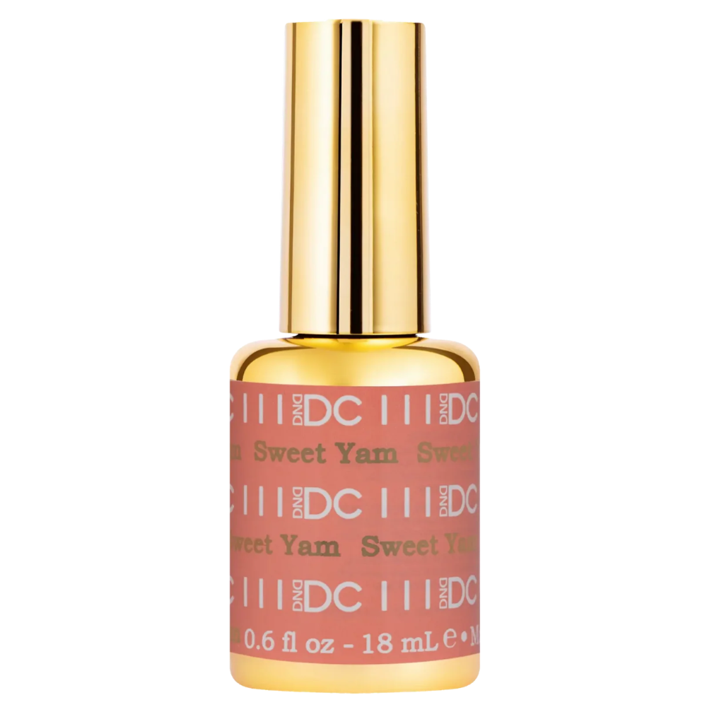 gel bottle of DND DC Gel - 111 Sweet Yam
