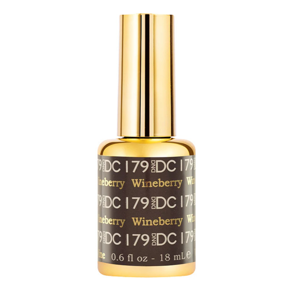 gel bottle of DND DC Gel - 179 Wineberry