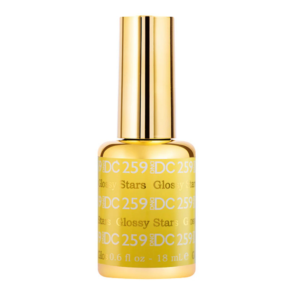 gel bottle of DND DC Gel - 259 Glossy Stars