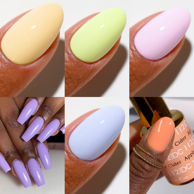 DND DC Spring Pastels Gel & Polish Set