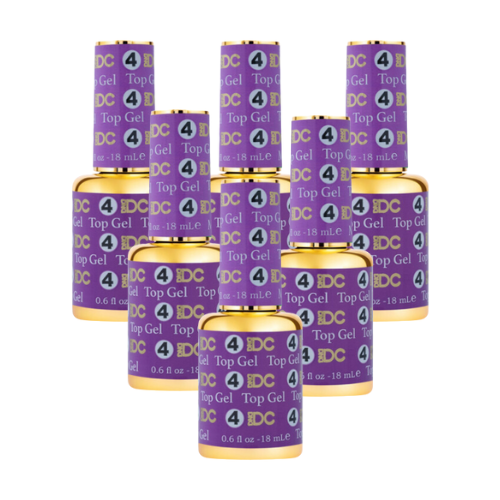 #4 Top Gel Essentials Dip Liquid 6 Pack by DND DC