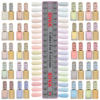 DND Diva Swatch Gel & Polish Collection 3