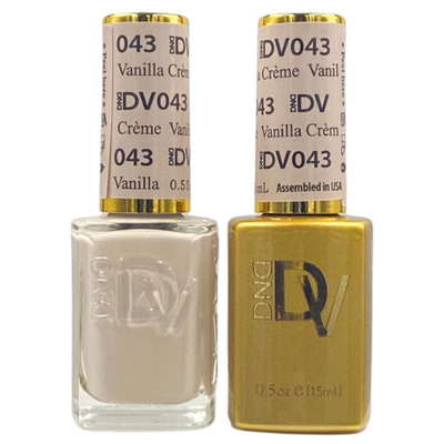 043 Vanilla Creme Diva Gel & Polish Duo by DND