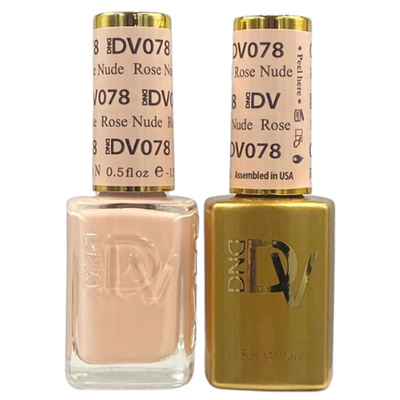 078 Rose Nude Diva Gel & Polish Duo by DND