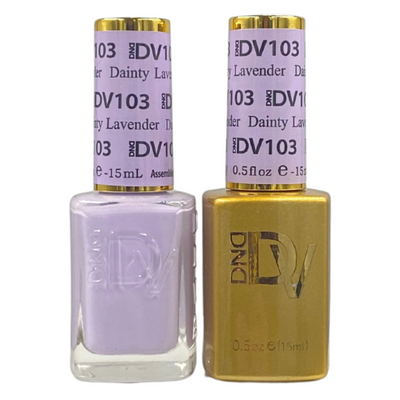 103 Dainty Lavender Diva Gel & Polish Duo by DND