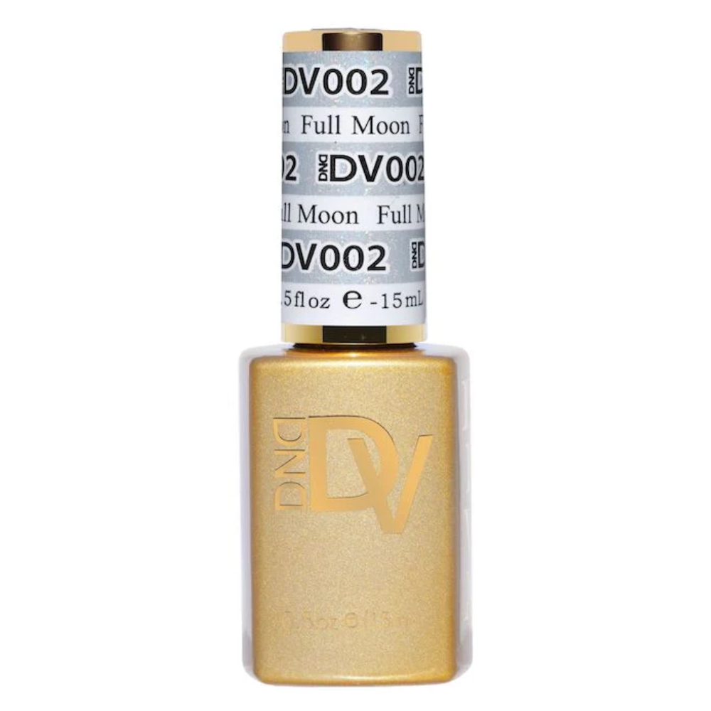 gel bottle of DND Diva Gel 002 Full Moon