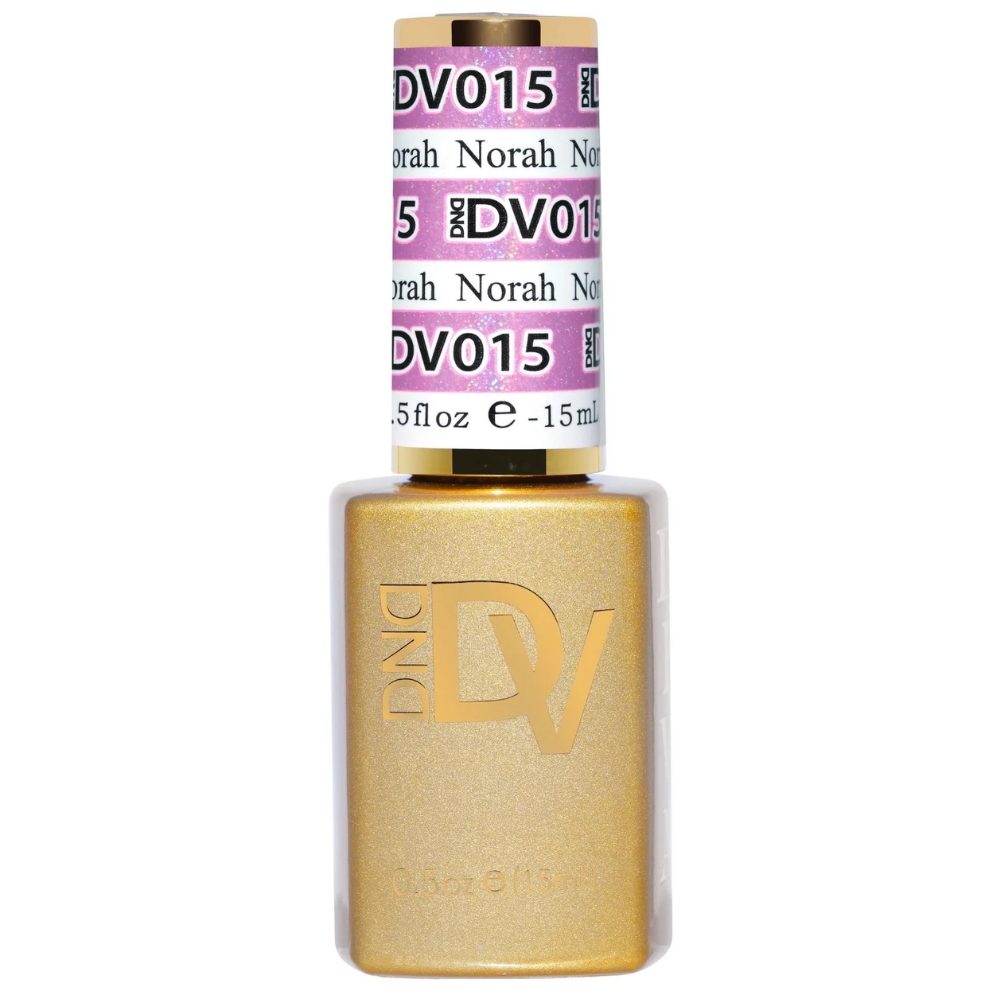 gel bottle of DND Diva Gel 015 Norah