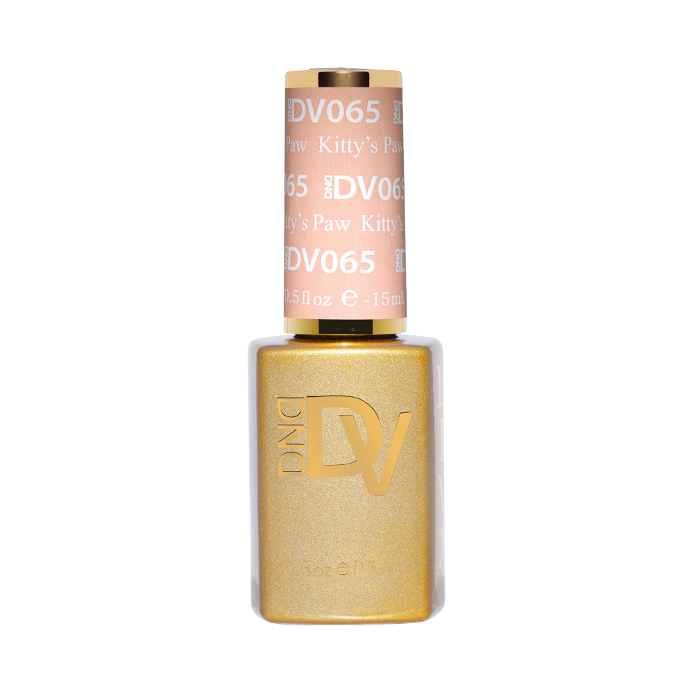 gel bottle of DND Diva Gel - 065 Kitty's Paw