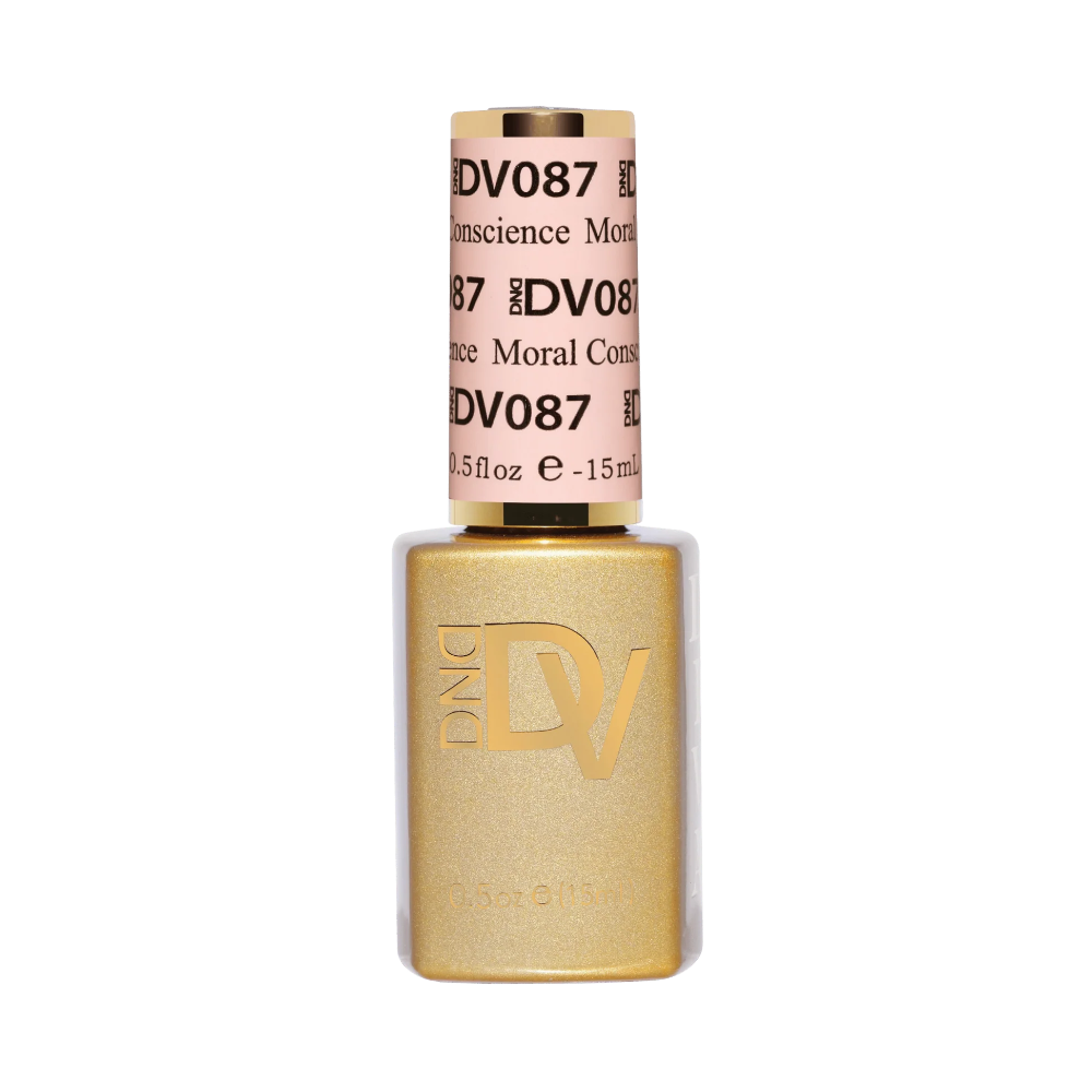 gel bottle for DND Diva 087 Moral Conscience