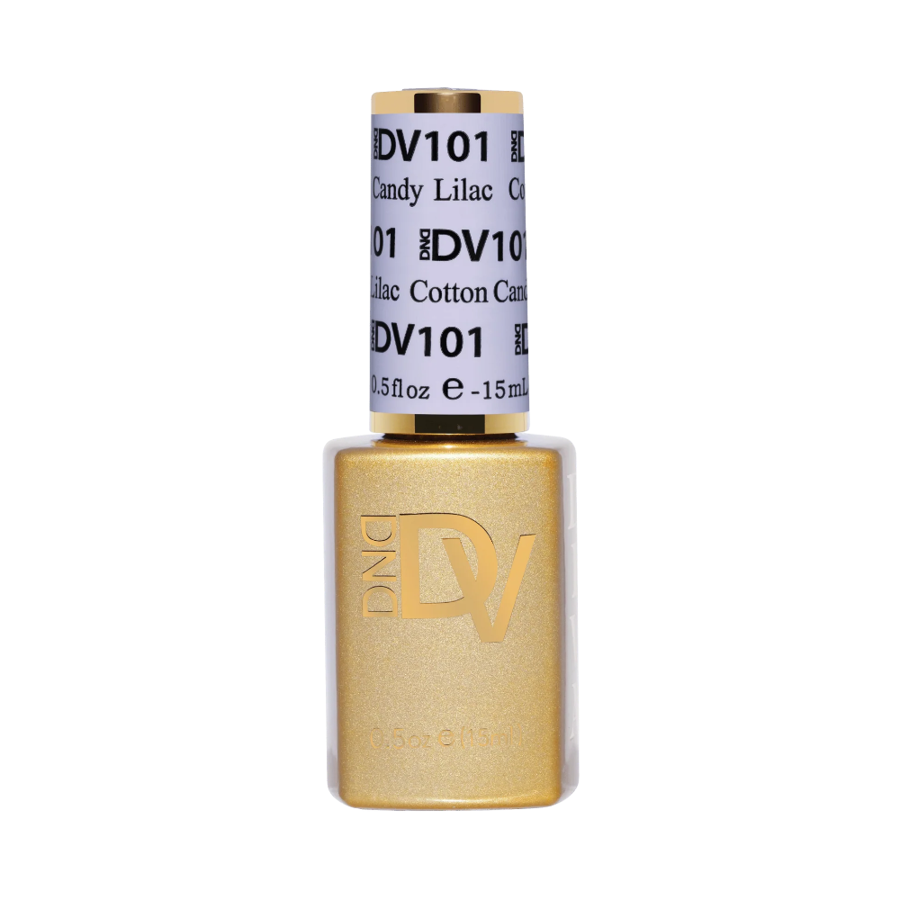 gel bottle for DND Diva 101 Cotton Candy Lilac