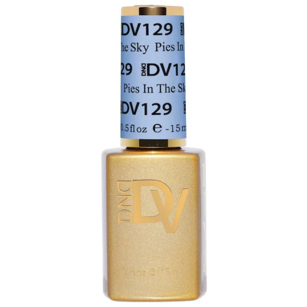 gel bottle of DND Diva Gel 129 Pies In The Sky