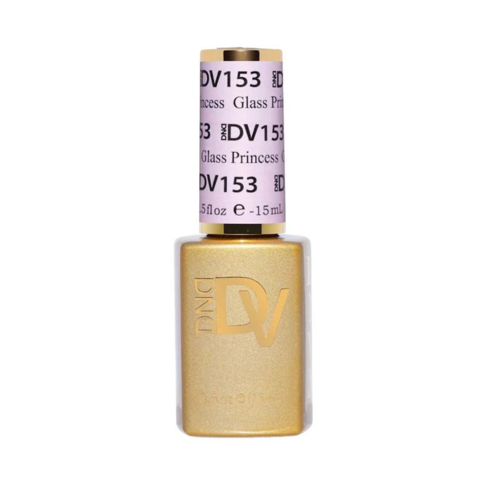 gel bottle for DND Diva Gel 153 Glass Princess