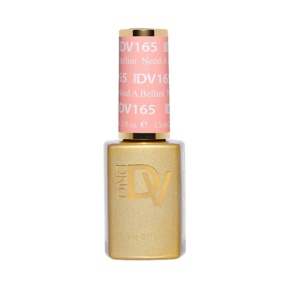 gel bottle of DND Diva Gel 165 Need A Bellini