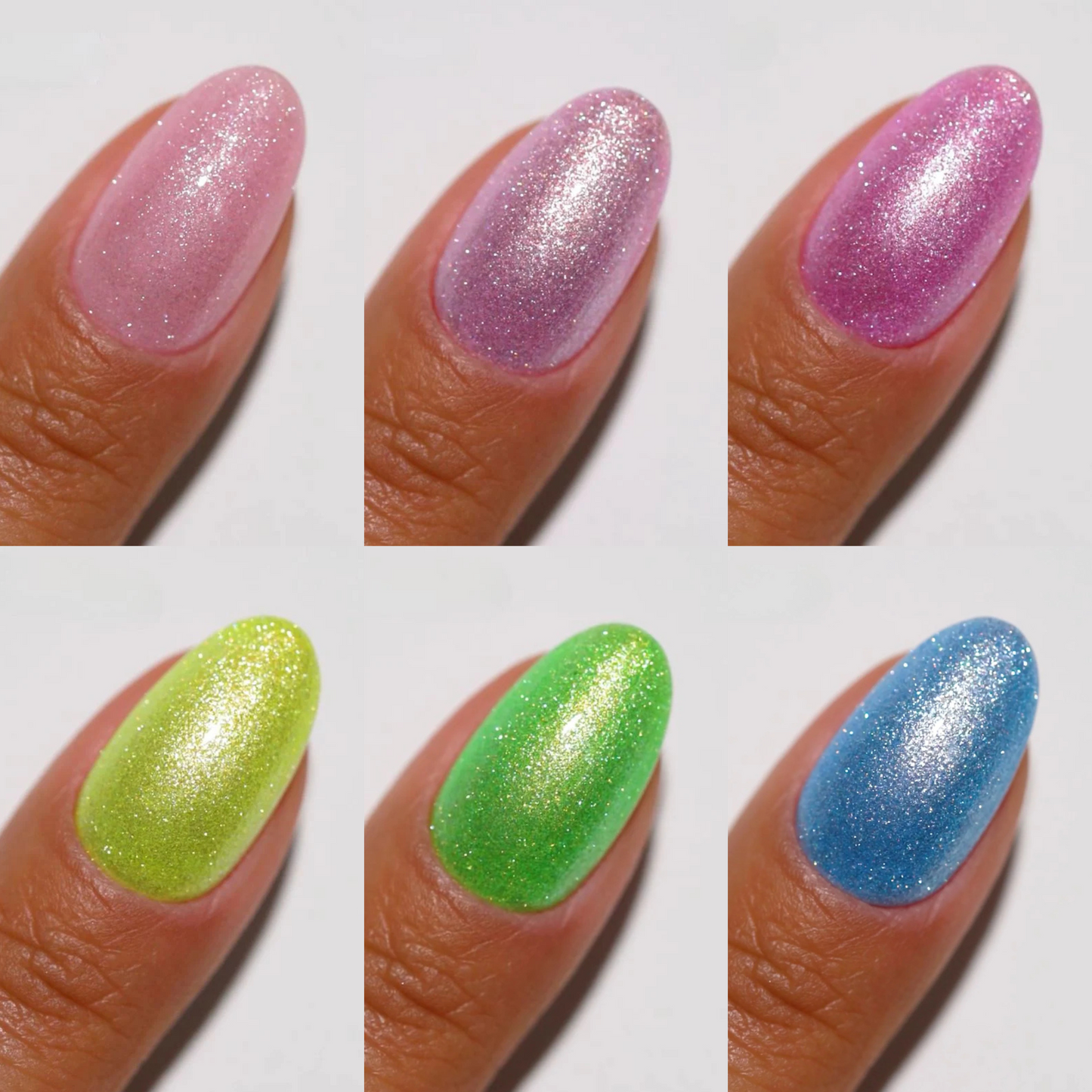 DND Diva Gel & Polish 6pc Bundle - Glitter Glaze
