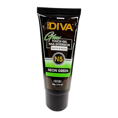 dnd diva glow bold neon green