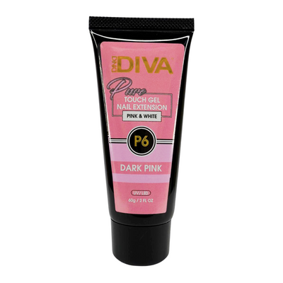 dnd diva polygel dark pink