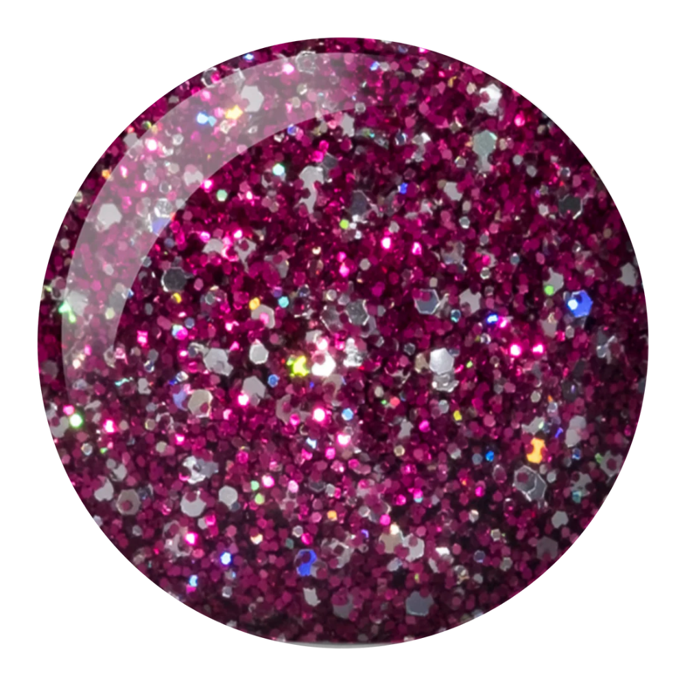 Swatch of 403 Fuchsia Star Duo By DND