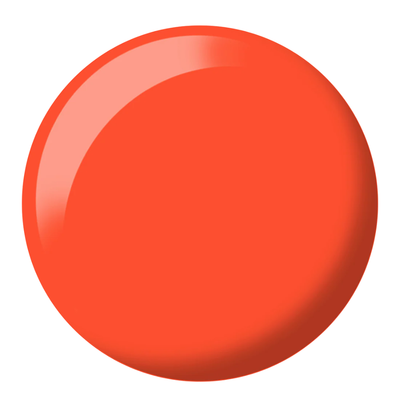 Swatch of 422 Portland Orange Duo By DND Gel