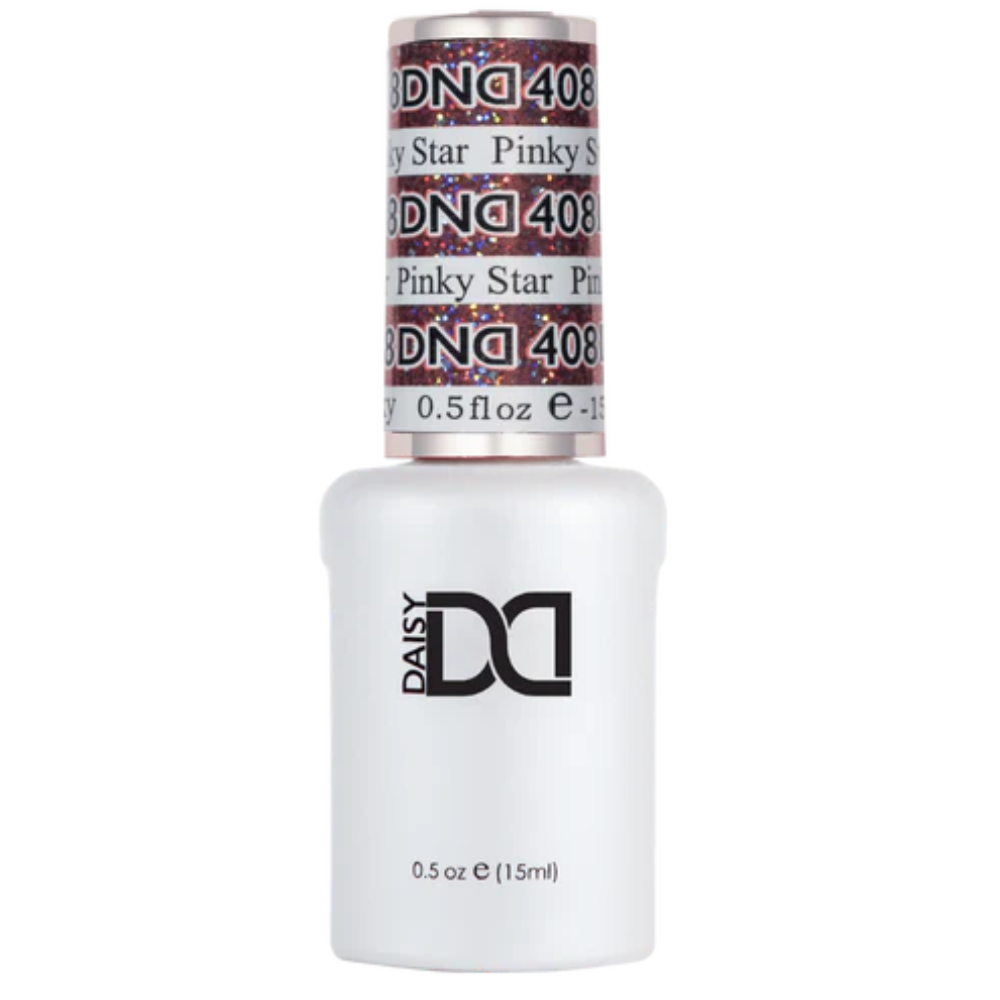 Gel bottle of DND Gel 408 Pinky Star