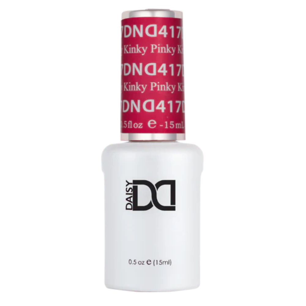 Gel bottle of DND Gel 417 Pinky Kinky