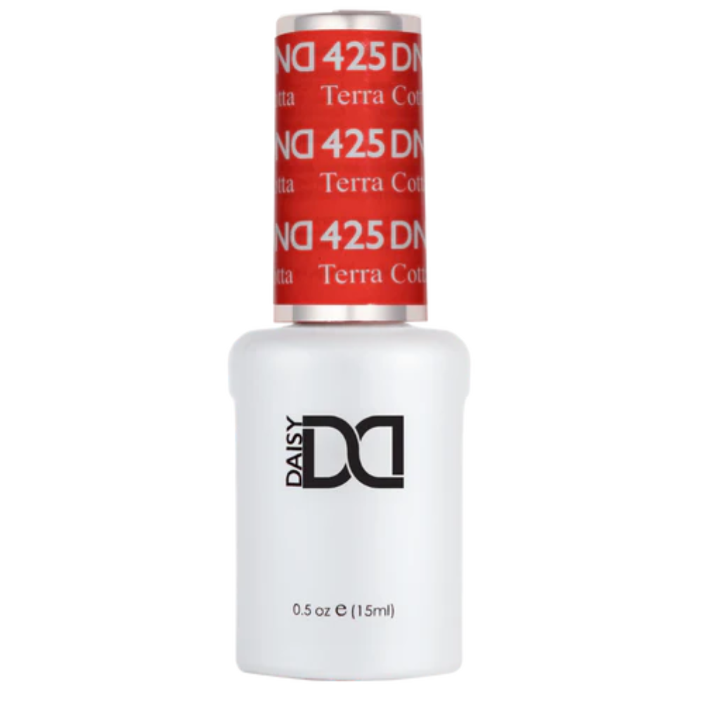 Gel bottle of DND Gel 425 Tera Cotta