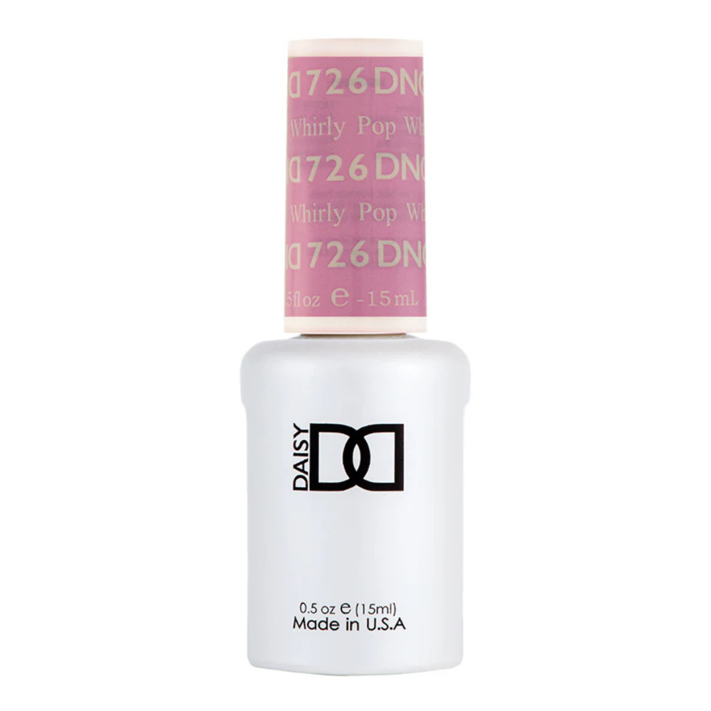 gel bottle of DND Gel Polish 726 Whirly Pop