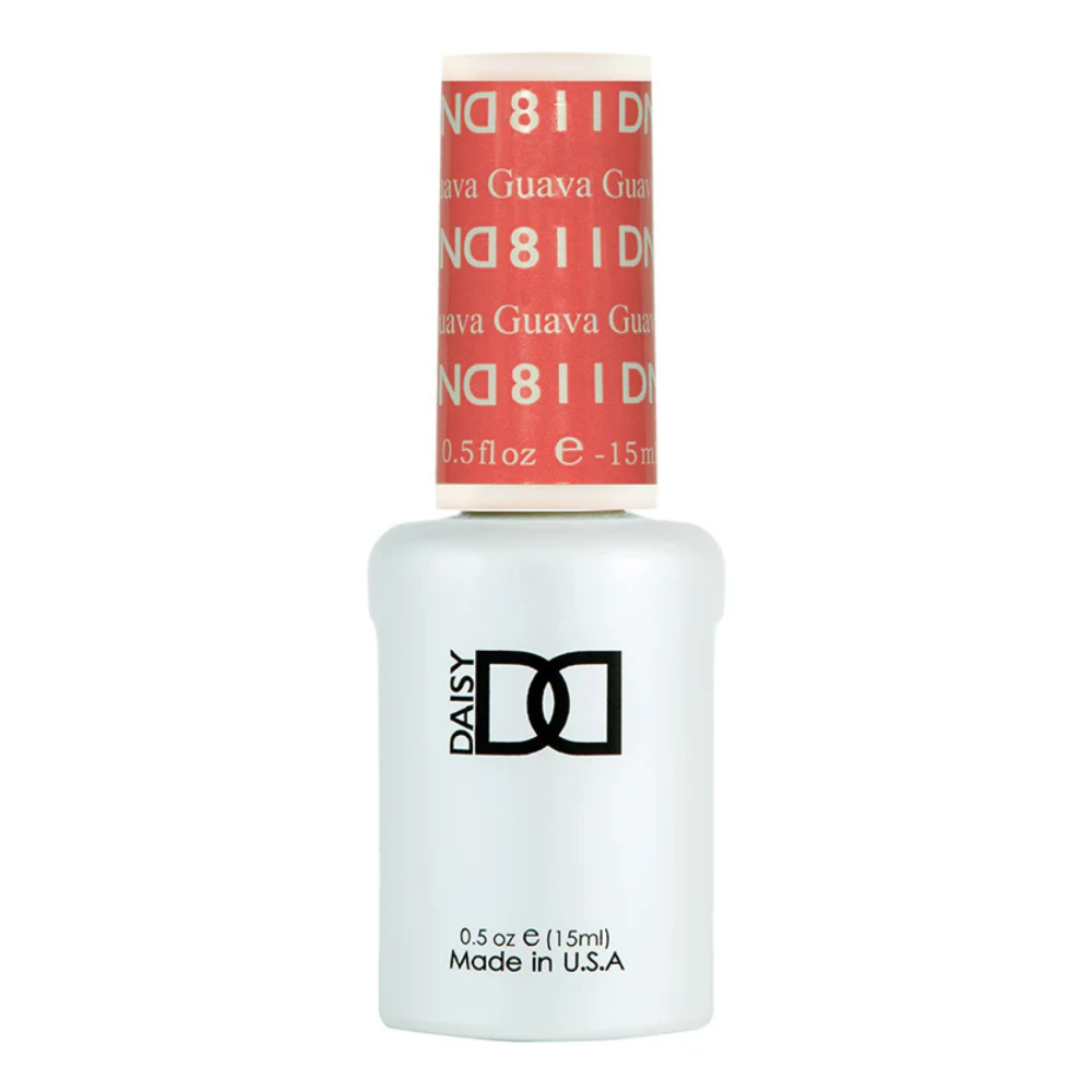 gel bottle of DND Gel Polish 811 Guava