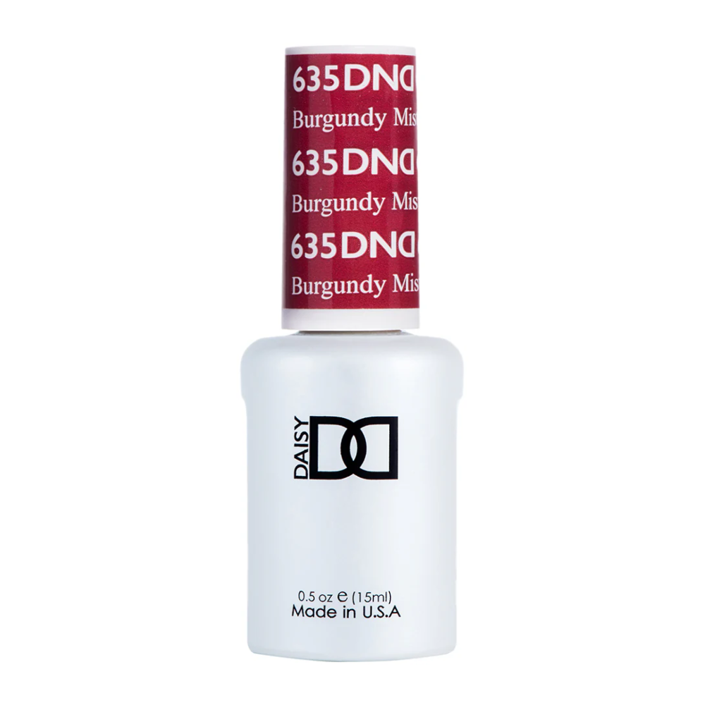 DND single gel polish 635 Burgundy Mist