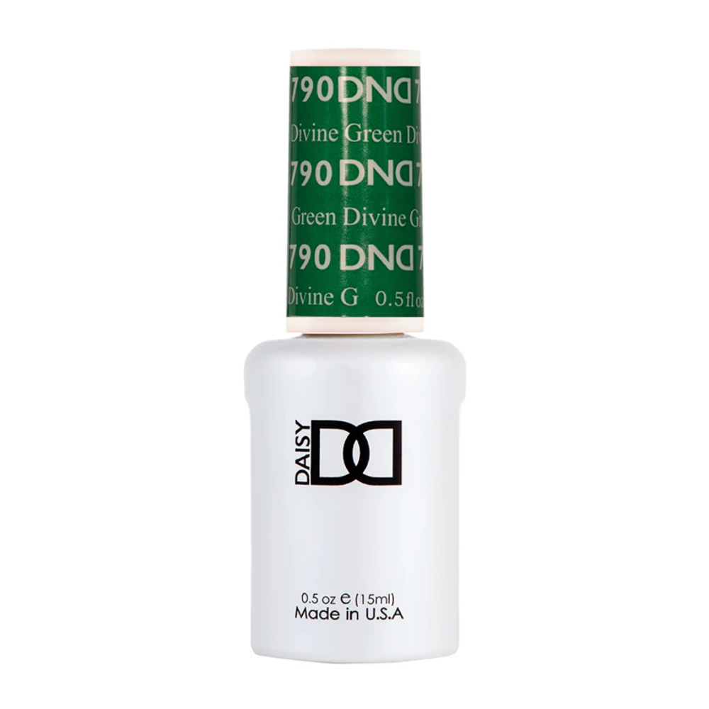 gel bottle of DND Gel Polish - 790 Green Divine