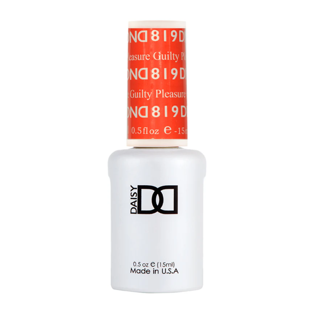 gel bottle of DND Gel Polish 819 Guilty Pleasure