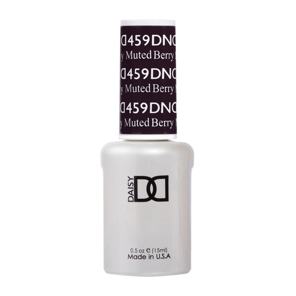 gel bottle of DND Gel Polish - 459 Muted Berry