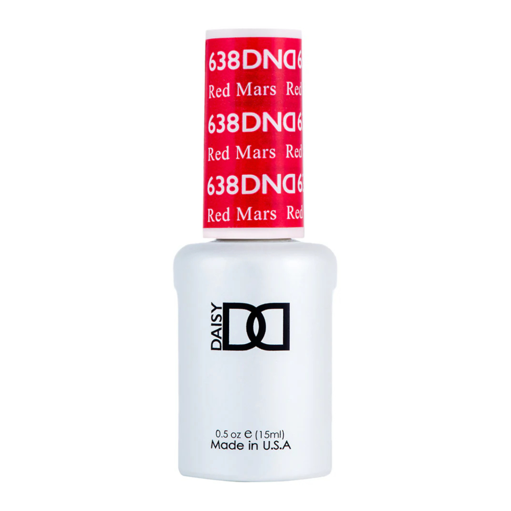 DND single gel polish 638 Red Mars
