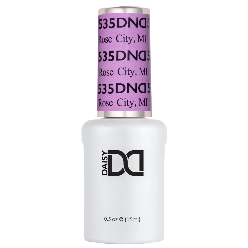 gel bottle of DND Gel Polish 535 Rose City, MI