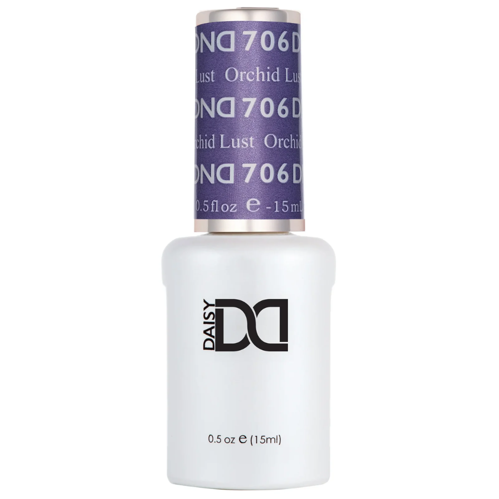gel bottle of DND Gel Polish - 706 Orchid Lust