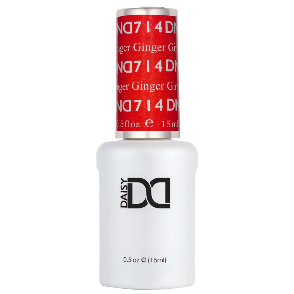 gel bottle of DND Gel Polish 714 Ginger